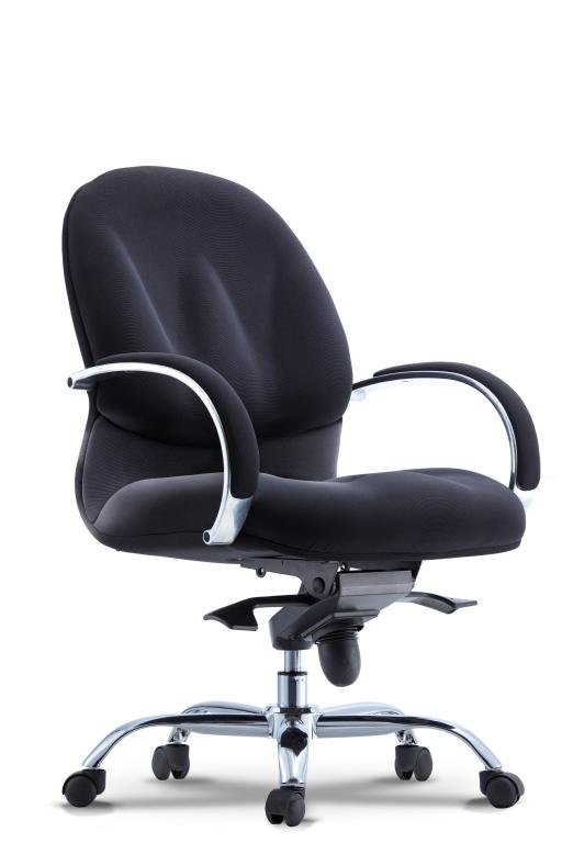 Office Chair Wave 2 Low Back (Black)