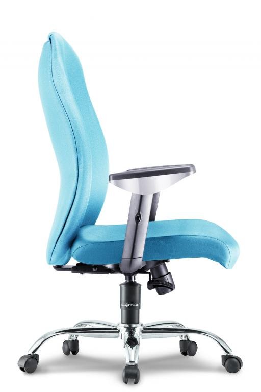 Office Chair Sky Medium Back (LIGHT BLUE)