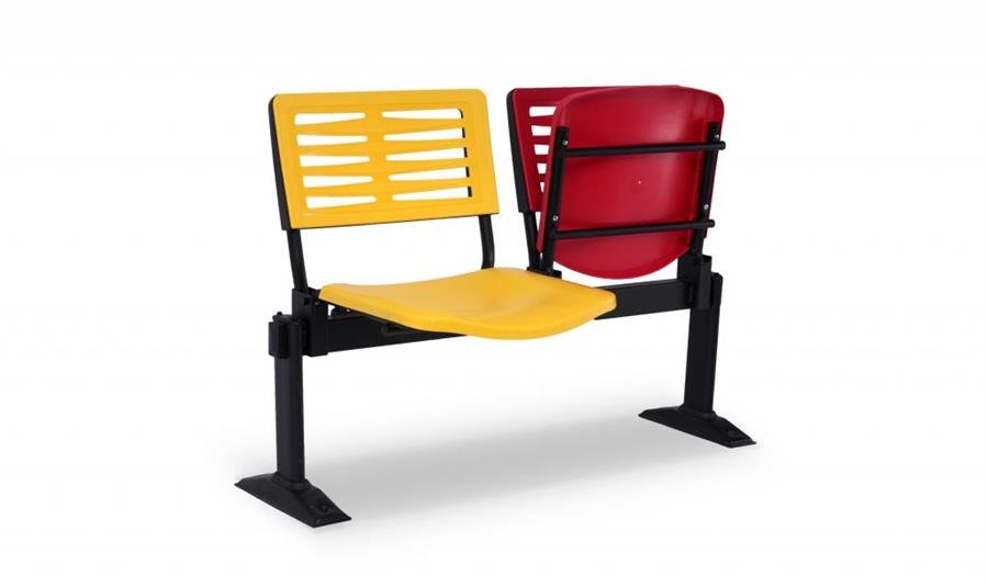 Office Chair Axis 3 (Yellow,Red)
