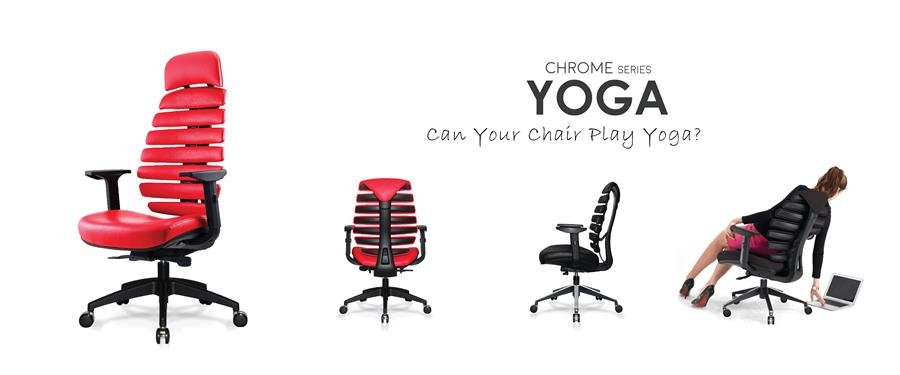Office Chair Yoga (Black)