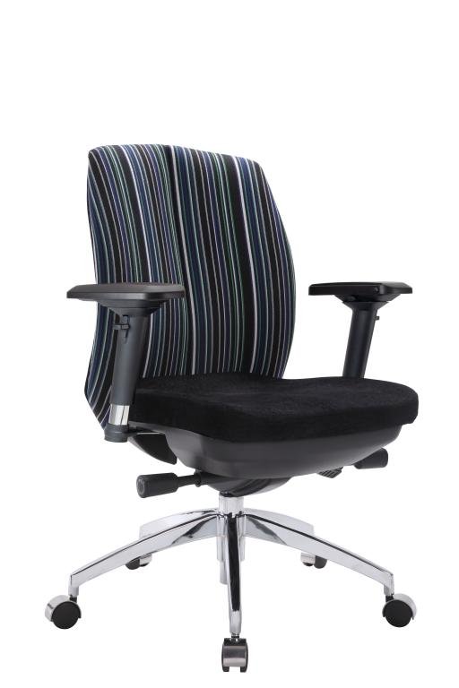 Office Chair Linear (Black)