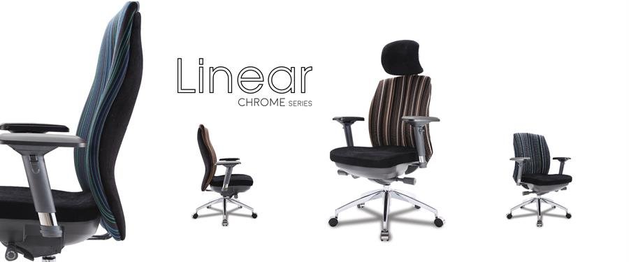 Office Chair Linear (Black)