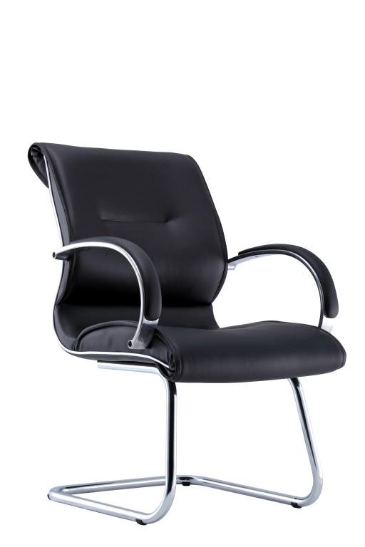 Office Chair Vittorio 1 Visitor (Black)