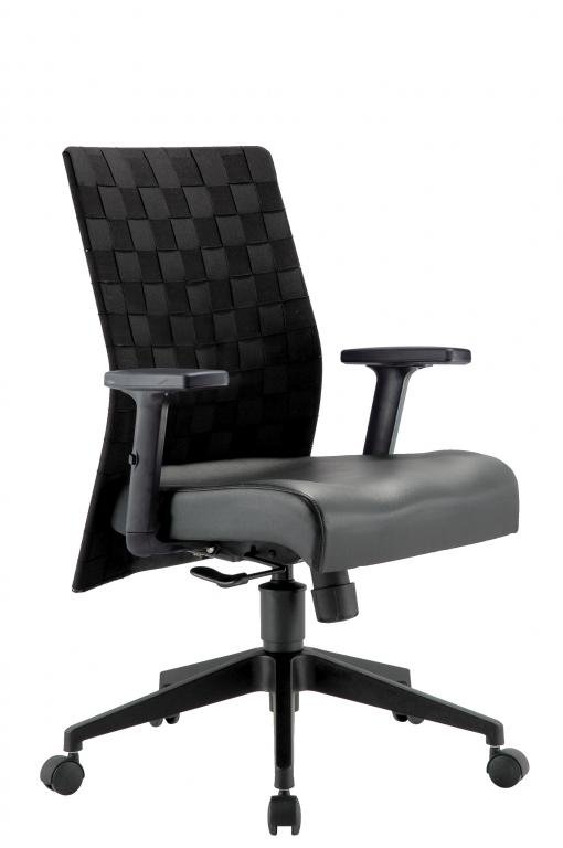 Office Chair Weavy (Black)