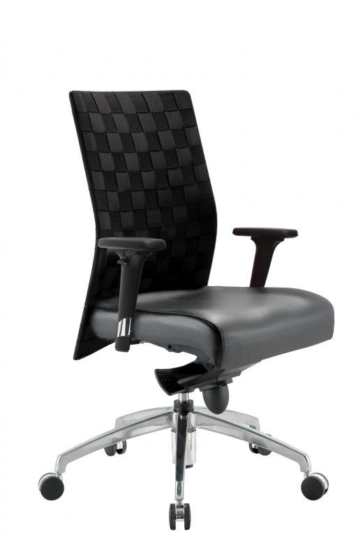 Office Chair Weavy (Black)