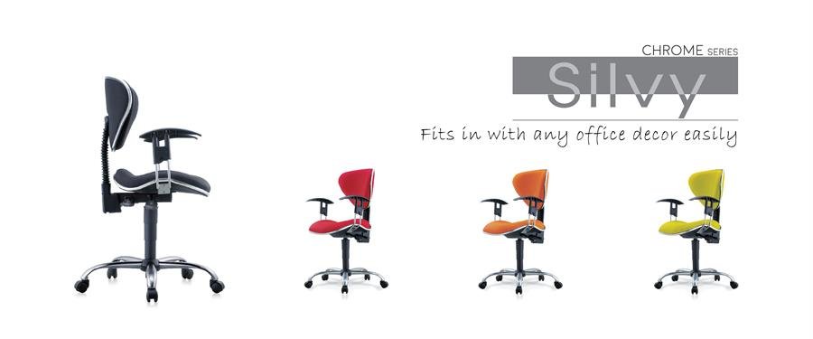 Office Chair Silvy (Black)