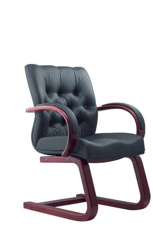 Office Chair Sanctuary-Wooden (Black)