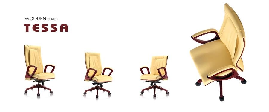 Office Chair Tessa (Yellow)