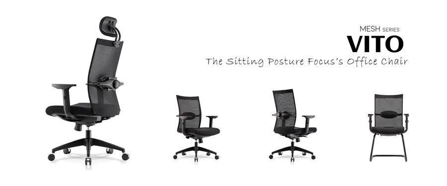 Office Chair Vito (Black)