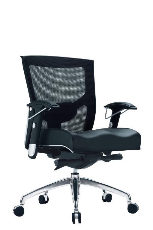 Office Chair Space & Focus (Black)
