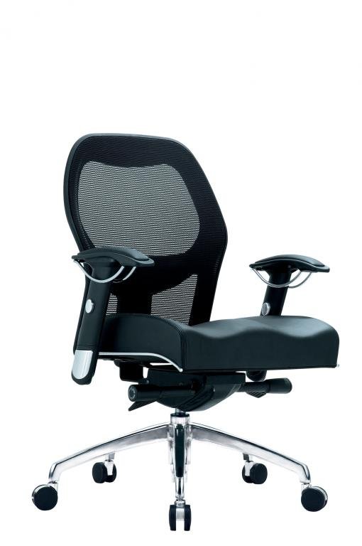 Office Chair Space & Focus (Black)