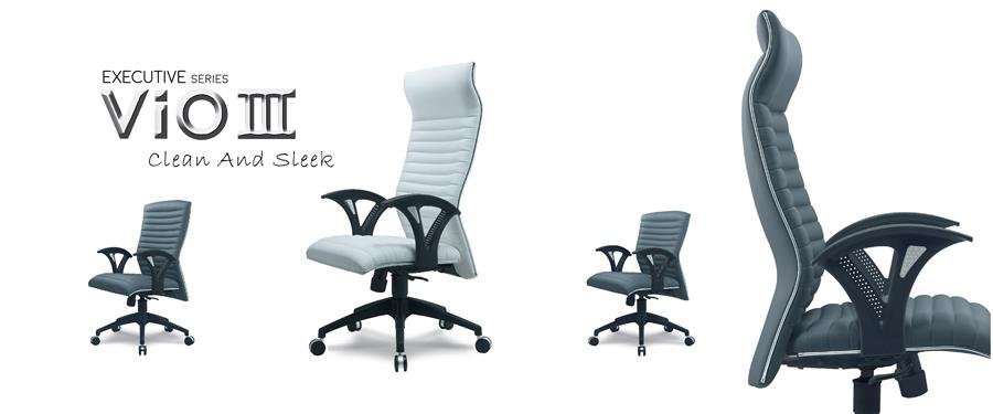 Office Chair Vio III (Grey)