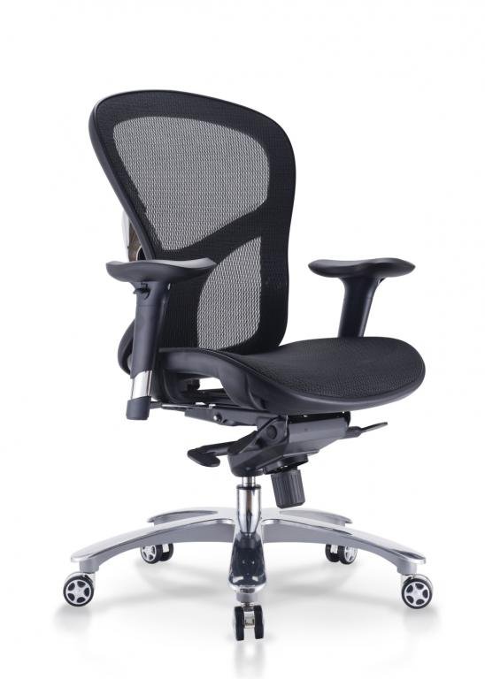 Office Chair Q-Series Medium Back (Black)