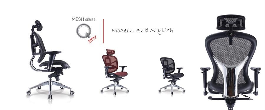 Office Chair Q-Series Medium Back (Black)