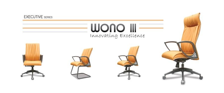 Office Chair Wono III (Yellow)