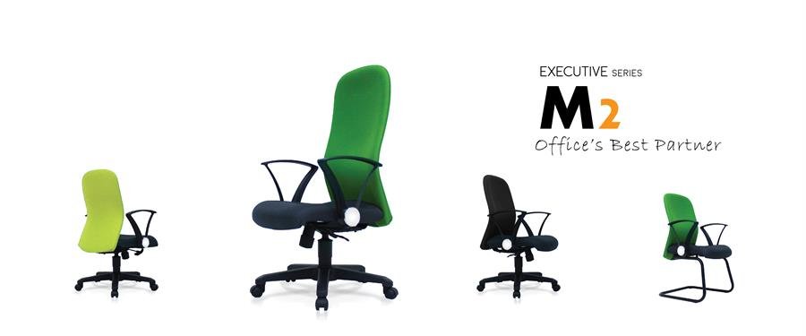 Office Chair M2 Medium Back (Green)