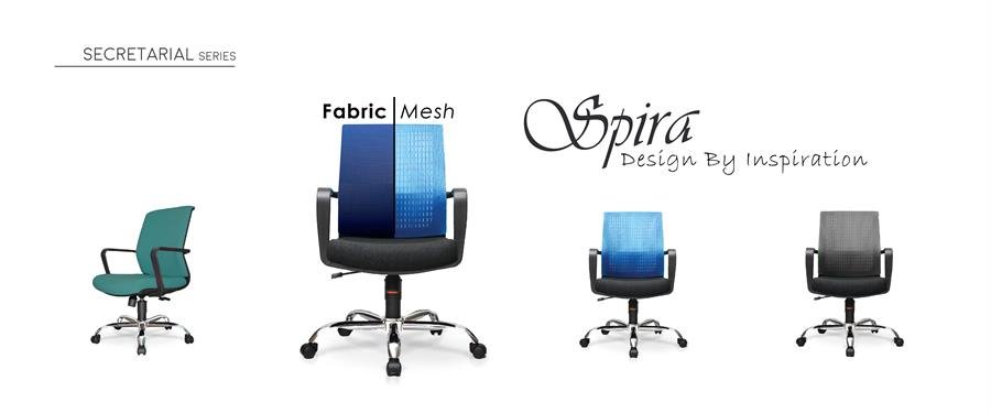 Office Chair Spira (Yellow)