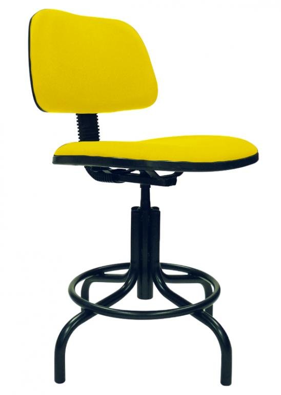 Office Chair Typist (Yellow)