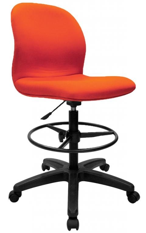 Office Chair Typist (Orange)