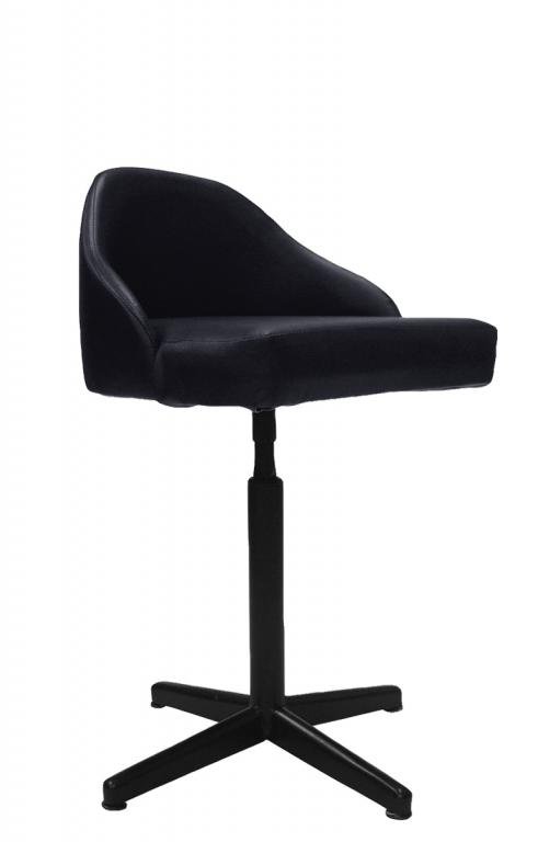 Office Chair Barstool (Black)