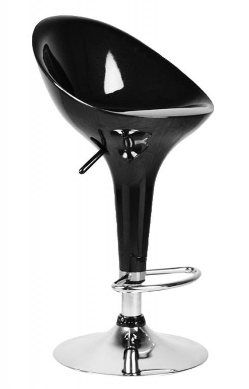 Office Chair Barstool (Black)
