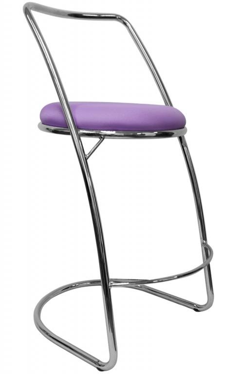Office Chair Barstool (Purple)