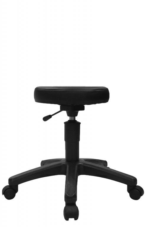 Office Chair Barstool (Black)