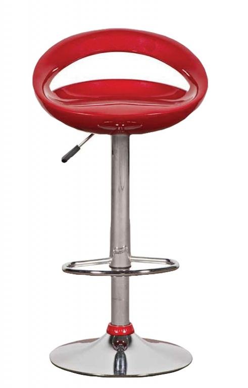 Office Chair Barstool (Red)