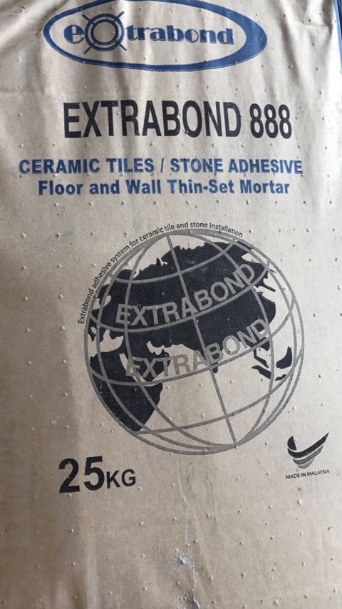 Exrabond 888 Ceramic Tiles / Stone Adhesive Floor And Wall Thin-Set Mortar