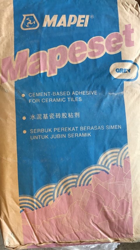 Mapei Cement Based Adhesive For Ceramic Tiles