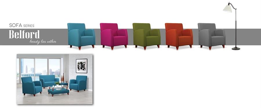 Office Chair Belford (LightBlue)