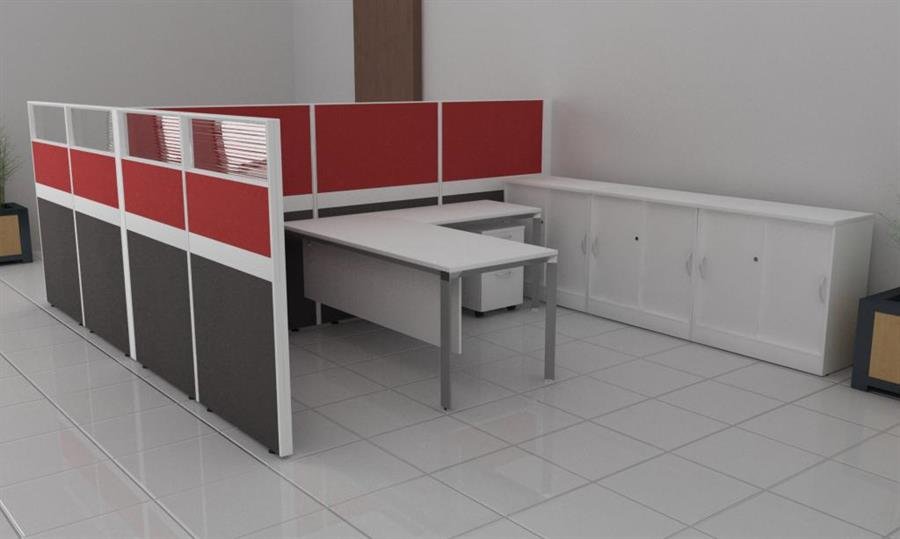 Office Desk/workspace Cluster of 2