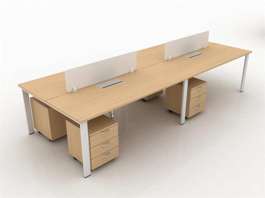 Office Desk/workspace Cluster of 4