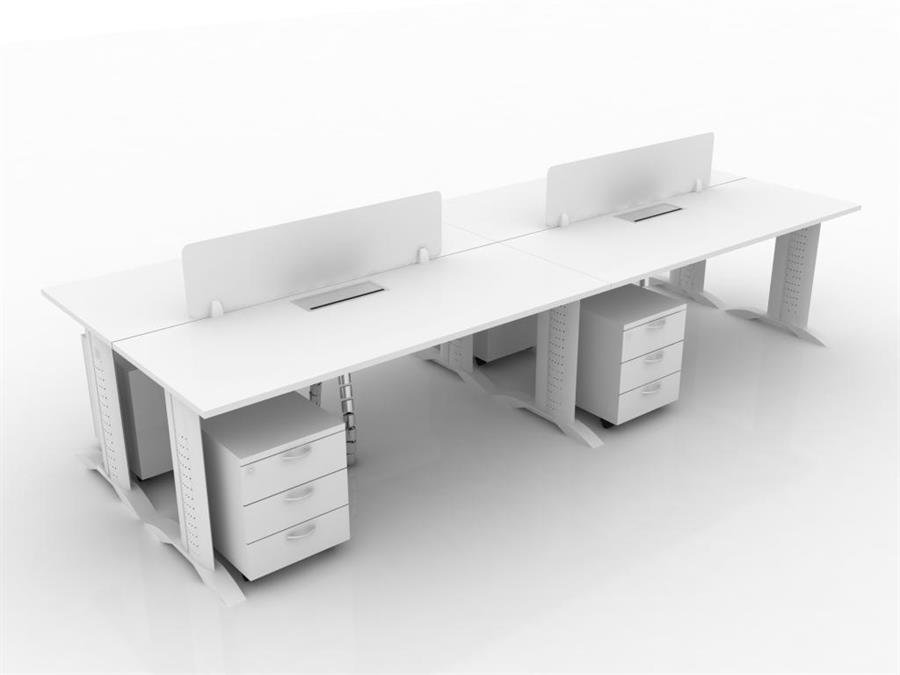 Office Desk/workspace Cluster of 4