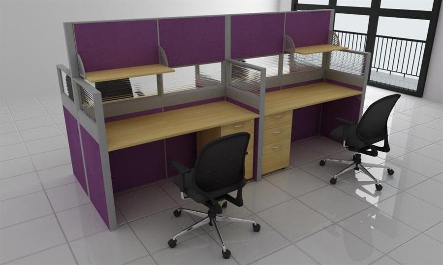 Office Desk/workspace Cluster of 4