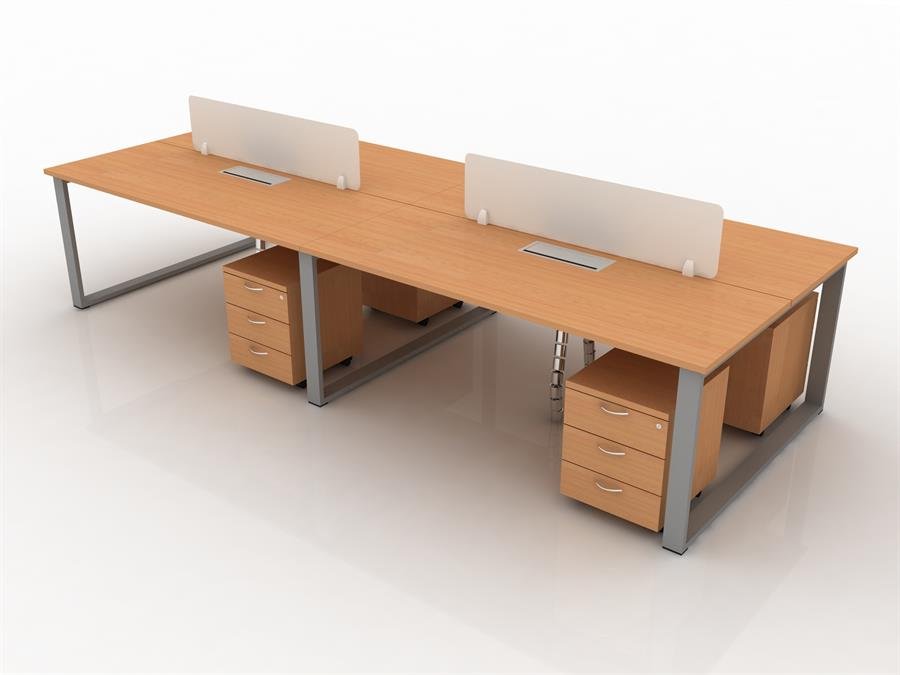 Office Desk/workspace Cluster of 4