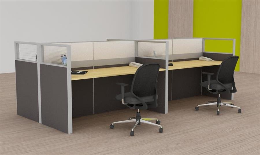 Office Desk/workspace Cluster of 4