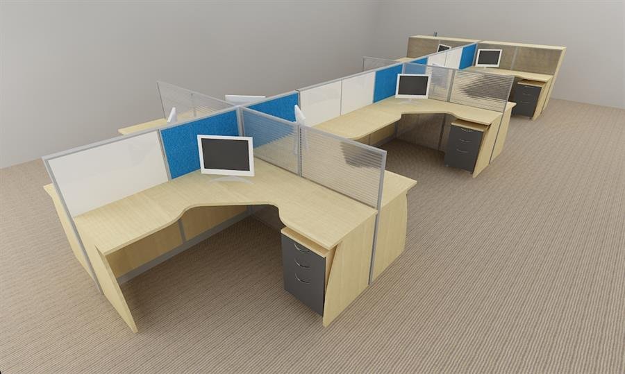 Office Desk/workspace Cluster of 10