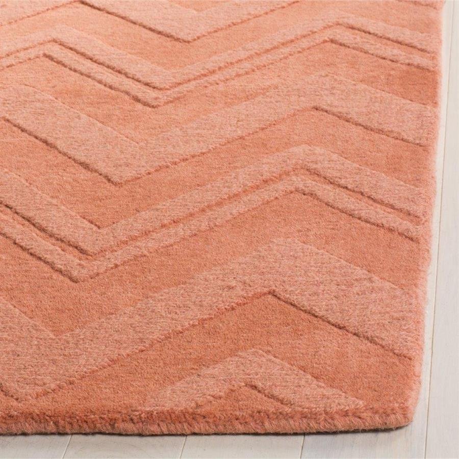 Safavieh Handmade Impressions Peach Wool Rug (7'6 x 9'6) - IM398A-8 (Pre-Order) [RG330]