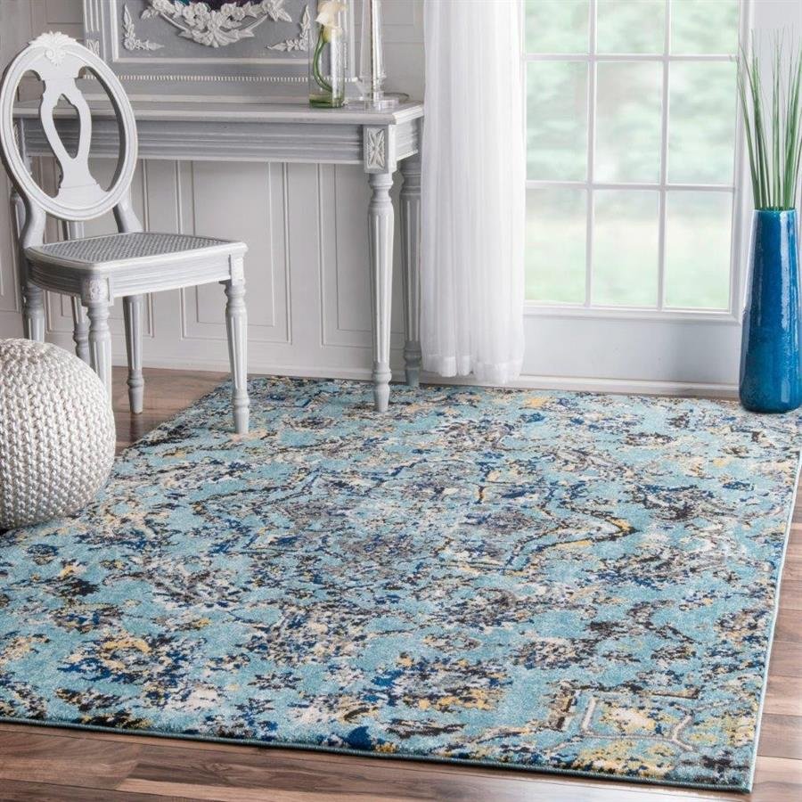 nuLOOM Modern Abstract Vintage Area Rug (8' x 10') (Pre-Order) [RG326]