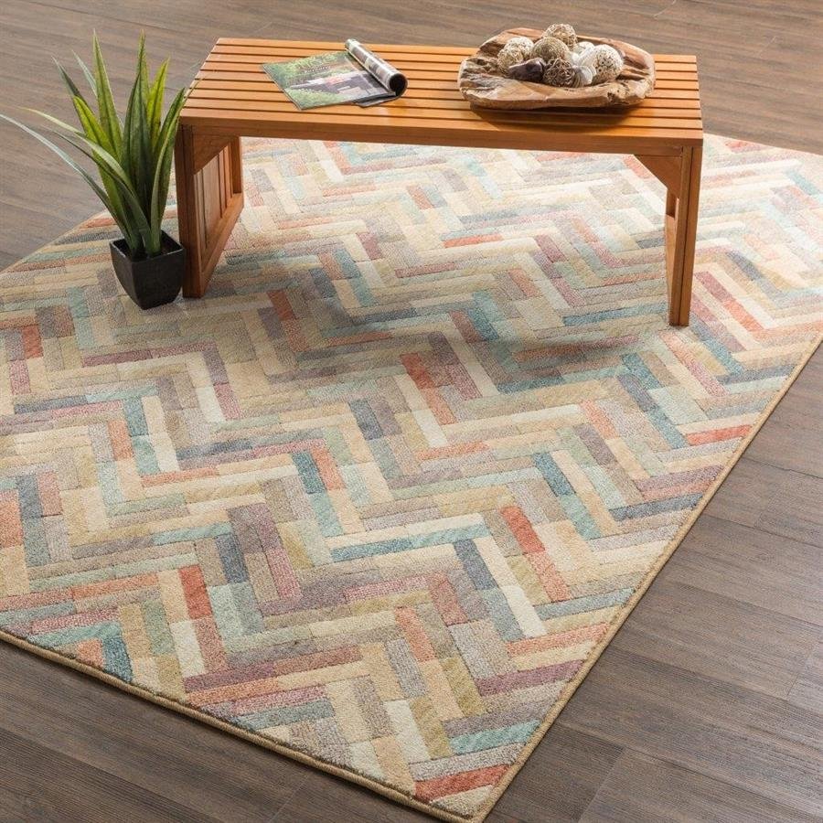 Mohawk Home Cascade Heights Eden Place Tan (8' x 11') - Tan (Pre-Order) [RG322]