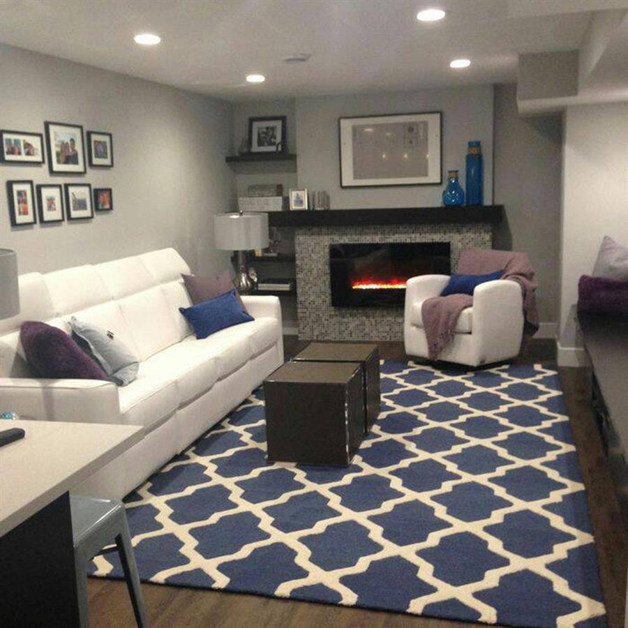 Safa Blue Trellis Rug (Pre-Order) [RG308]