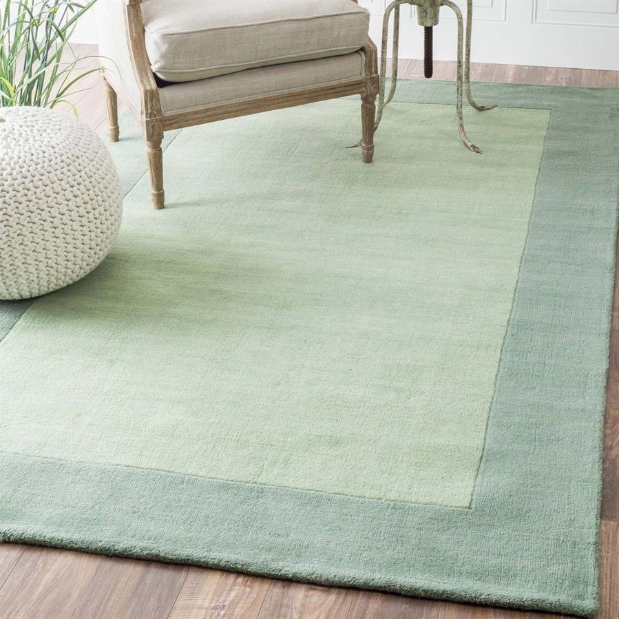 Wendy Handmade Solid Border Rug (Pre-Order) [RG293]