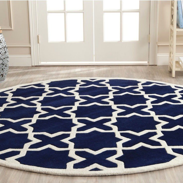 Safa CHT732C Chatham Hand Tufted Round Rug (Pre-Order) [RG258]