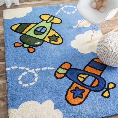 Safa Dreamer Soaring Planes Rug (Pre-Order) [RG197]