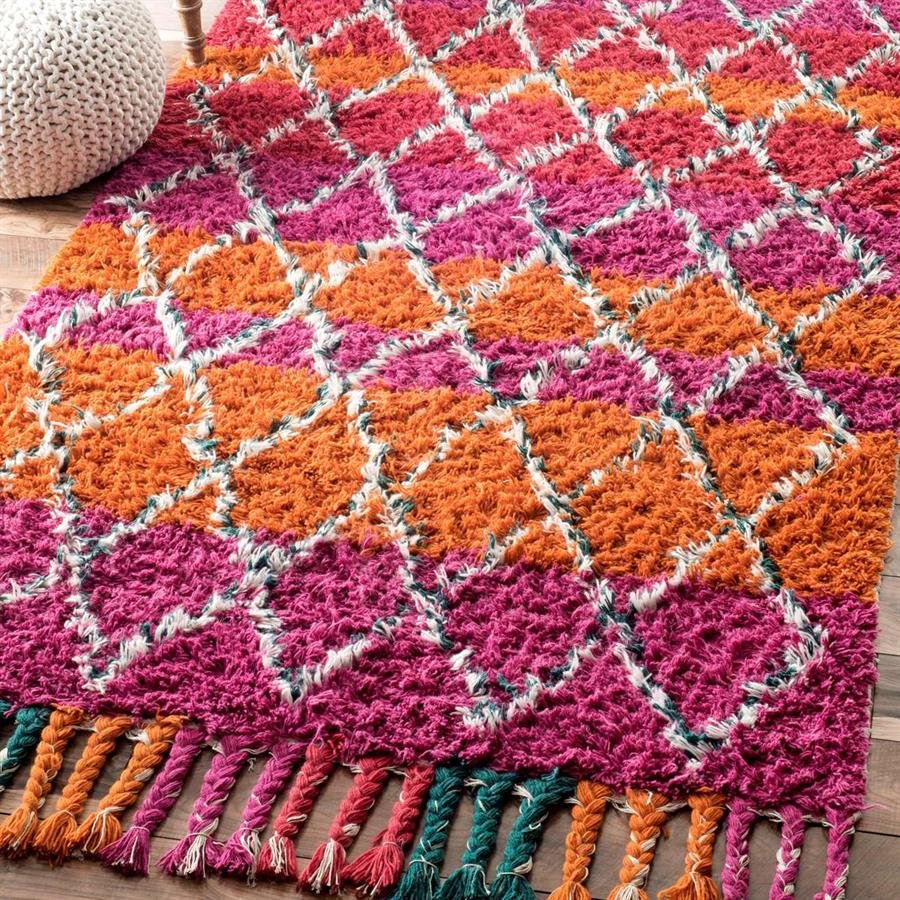 Safa Marrakesh Rainbow Shag Rug (Pre-Order) [RG180]