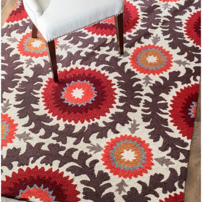 Suzanni Handmade Red Rugs (Pre-Order) [RG127]