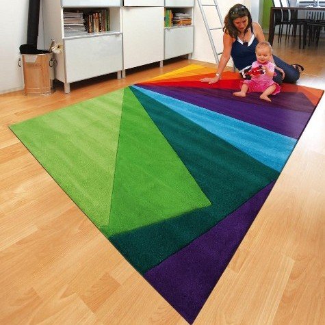 Kids Rugs-Rainbow (Pre-Order) [RG124] | Building Materials Online
