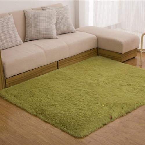 Vest Shaggy Apple Green Rugs (Pre-Order) [RG102]