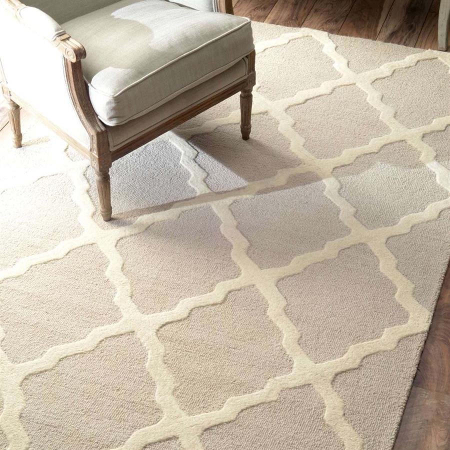 Shag Trellis Grey Rugs (Pre-Order) [RG070]